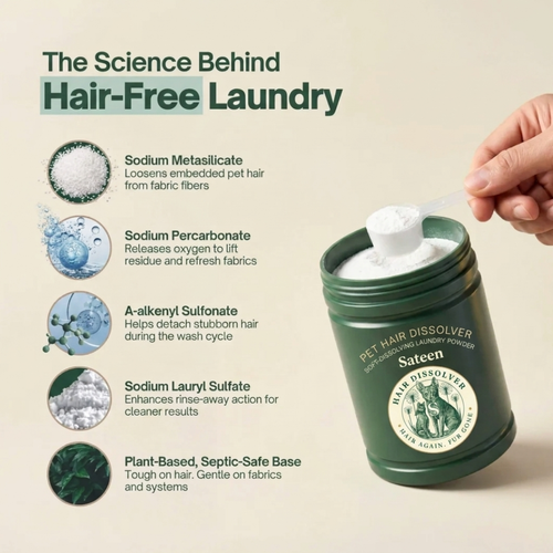 Sateen Pet Hair Dissolver
