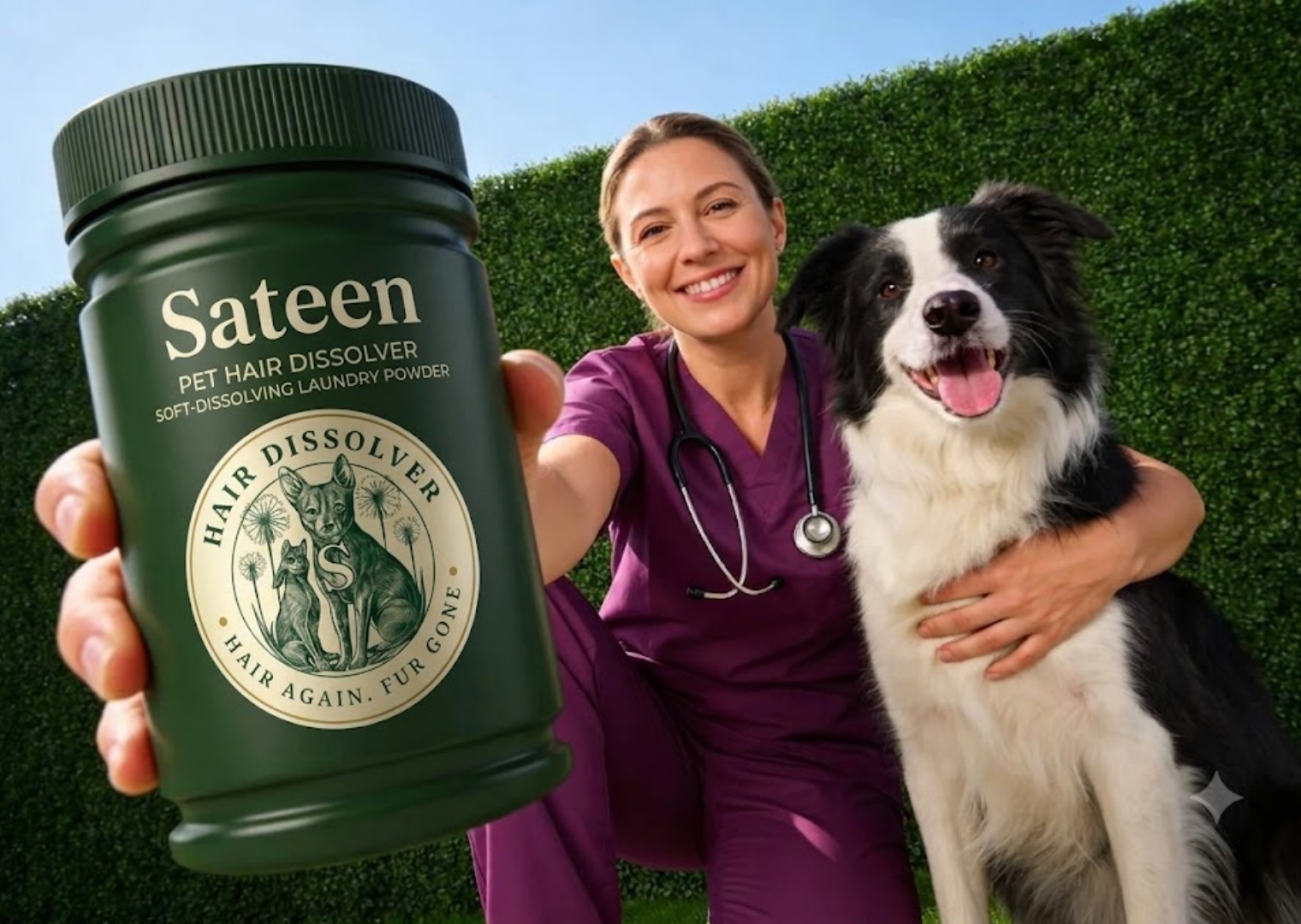 6 Reasons Pet Owners Are Switching to Sateen's Hair-Dissolving Laundry Powder