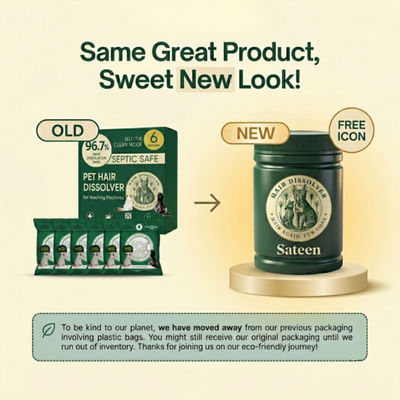 Sateen Pet Hair Dissolver